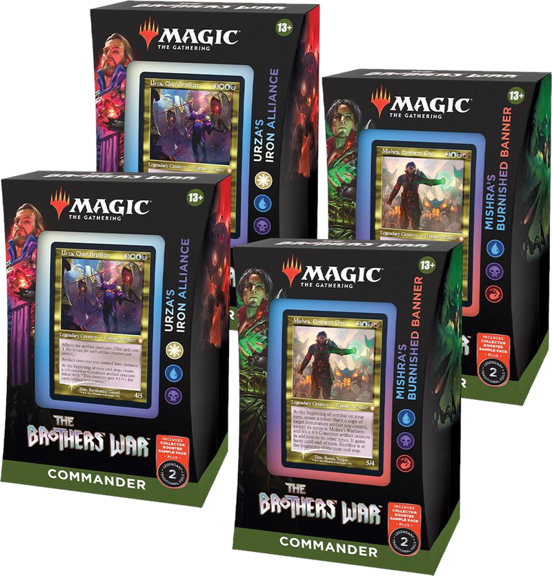 The Brothers' War - Commander Deck Display - Commander: The Brothers' War sealed product