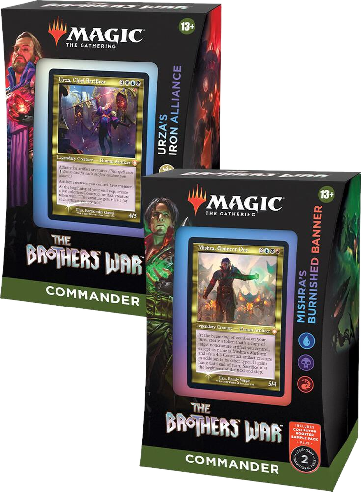 The Brothers' War Commander Deck - Set of 2 - Commander: The Brothers' War sealed product