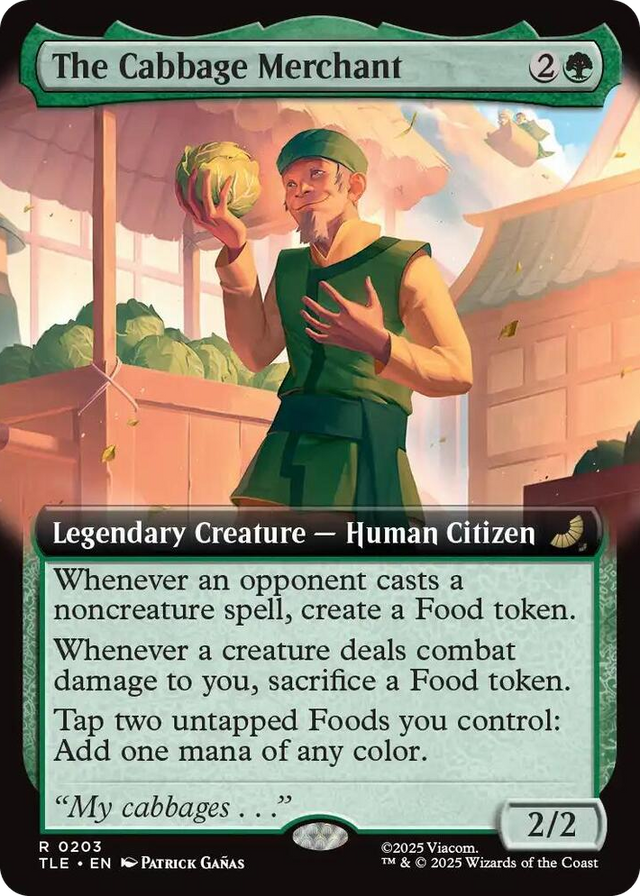 0203 The Cabbage Merchant (Extended Art) R The Last Airbender: Eternal-Legal