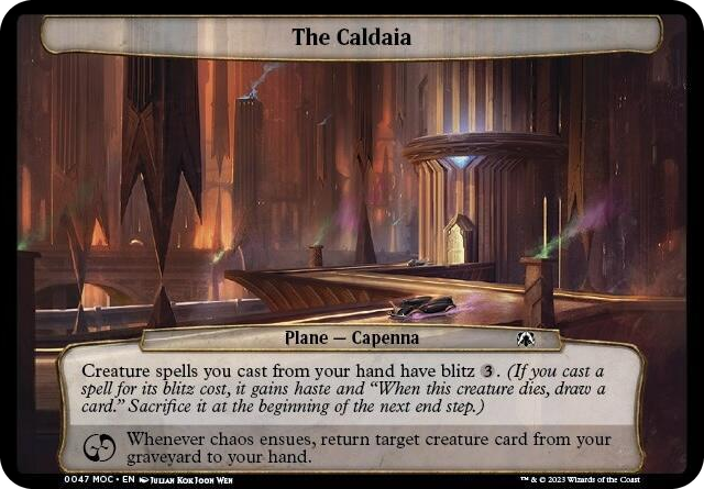 0047 The Caldaia T Planechase: March of the Machine