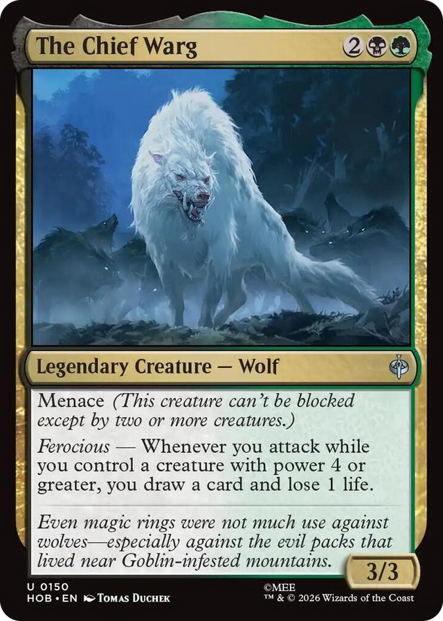 0150 The Chief Warg U The Hobbit