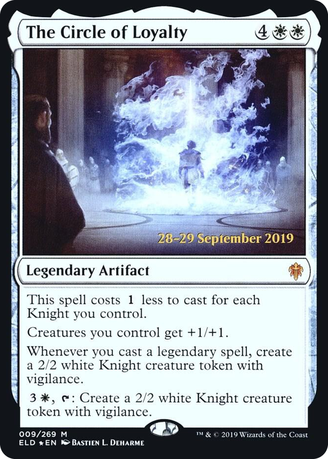 0009 The Circle of Loyalty M Prerelease Cards