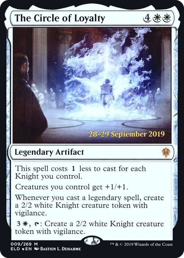 0009 The Circle of Loyalty M Prerelease Cards