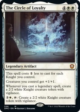 0098 The Circle of Loyalty M Commander: Dominaria United
