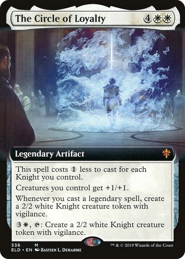 0336 The Circle of Loyalty (Extended Art) M Throne of Eldraine