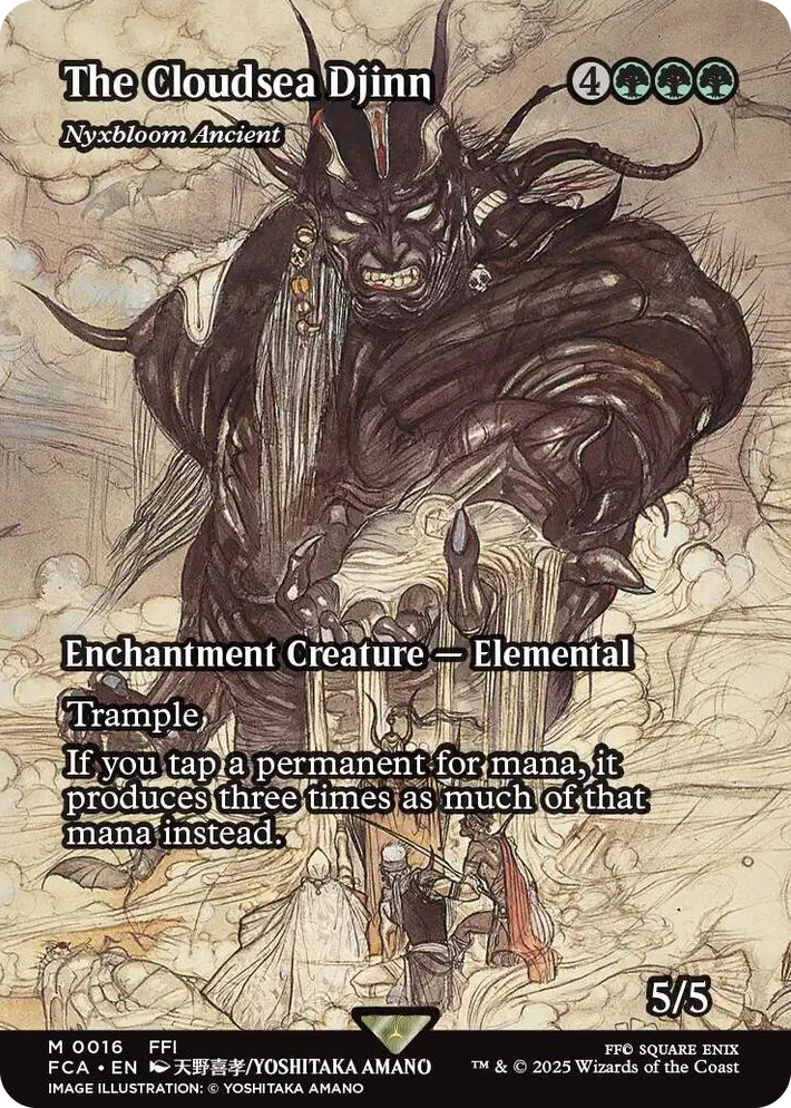 0016 The Cloudsea Djinn - Nyxbloom Ancient (Showcase) M FINAL FANTASY: Through the Ages