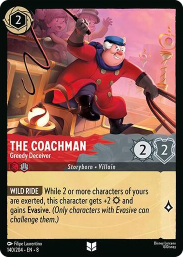 0140 The Coachman - Greedy Deceiver Uncommon Reign of Jafar
