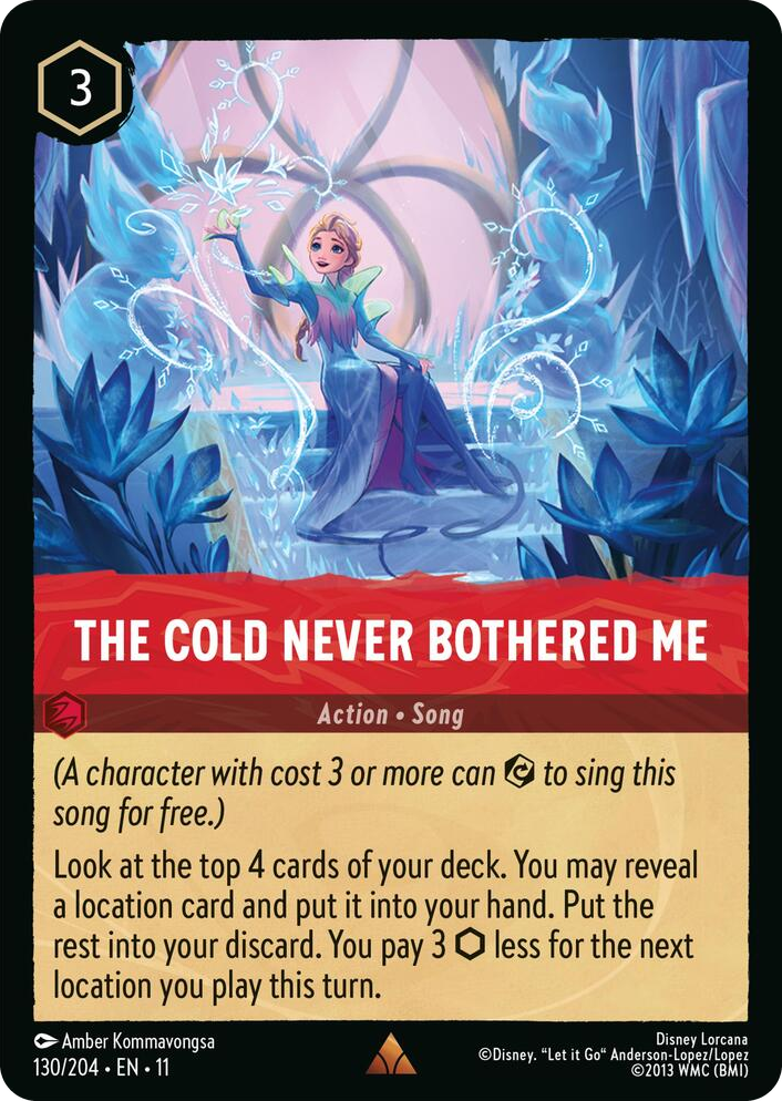 0130 The Cold Never Bothered Me Rare Winterspell