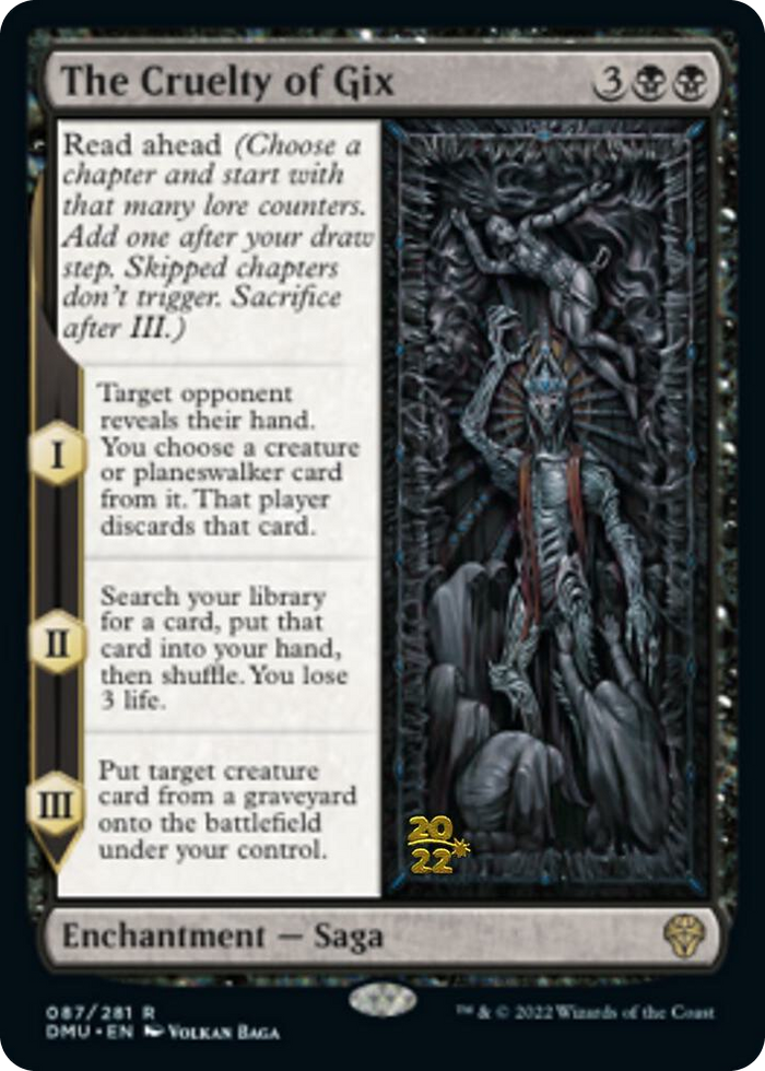 The Cruelty of Gix #87 R - Prerelease Cards Pokemon card