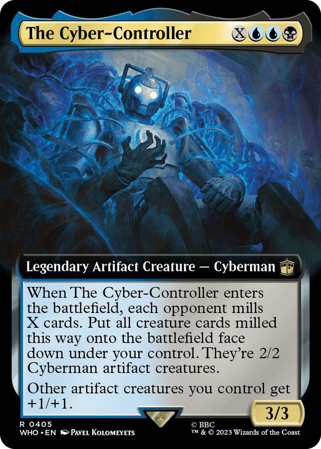 0405 The Cyber-Controller (Extended Art) R Universes Beyond: Doctor Who