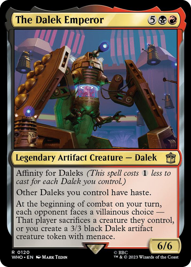 0120 The Dalek Emperor R Universes Beyond: Doctor Who