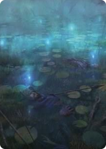 0079 The Dead Marshes Art Card S Art Series: Universes Beyond: The Lord of the Rings: Tales of Middle-earth