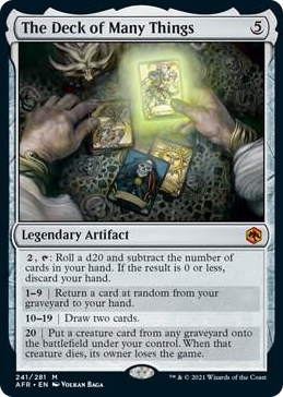 0241 The Deck of Many Things M Adventures in the Forgotten Realms
