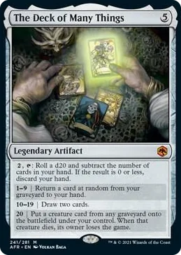 0241 The Deck of Many Things M Adventures in the Forgotten Realms