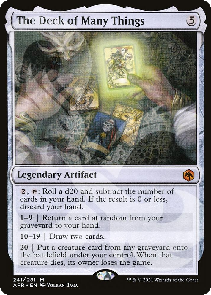 0241 The Deck of Many Things M AFR Ampersand Promos