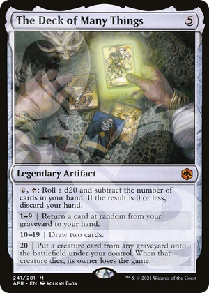 0241 The Deck of Many Things M AFR Ampersand Promos