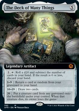 0392 The Deck of Many Things (Extended Art) M Adventures in the Forgotten Realms