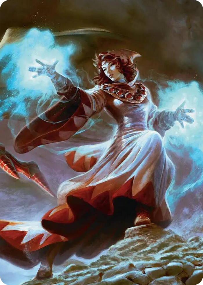 The Destined White Mage Scene Art Card #3 S - Art Series: FINAL FANTASY Pokemon card