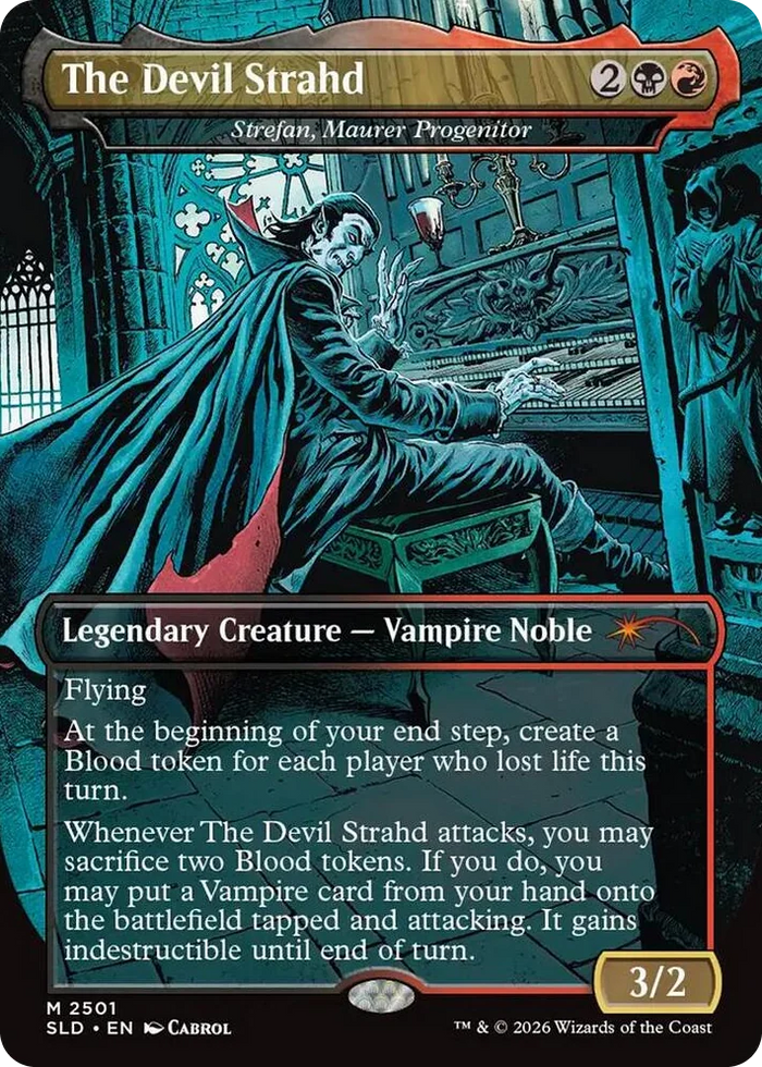 2501 The Devil Strahd - Strefan, Maurer Progenitor M Secret Lair Drop Series