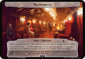 0578 The Dining Car T Planechase: Universes Beyond: Doctor Who
