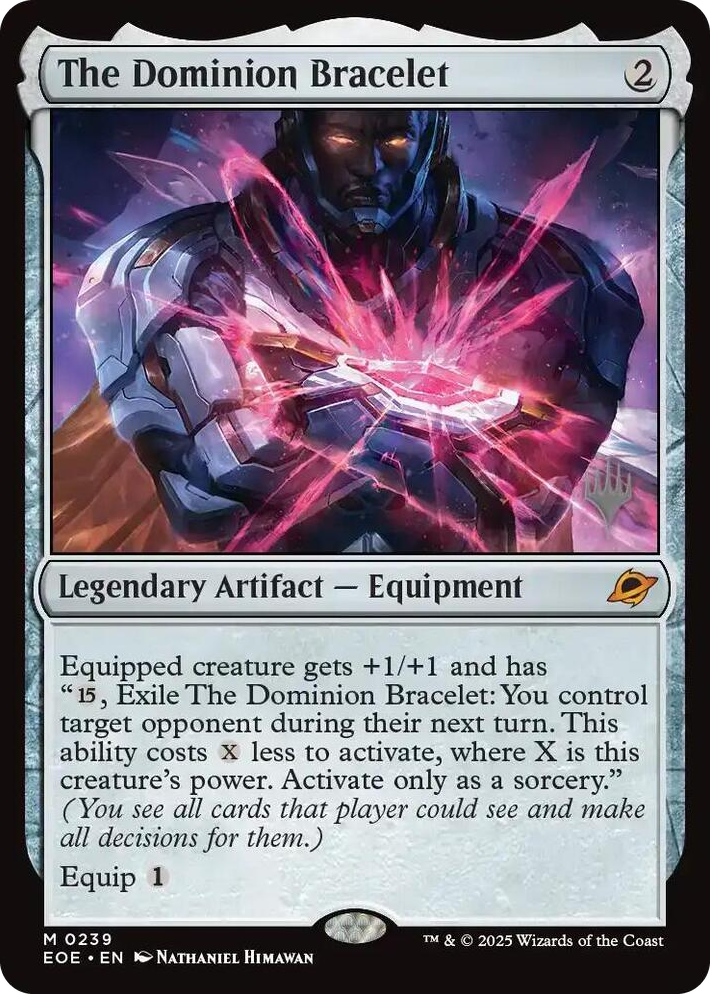 0239 The Dominion Bracelet M Promo Pack: Edge of Eternities