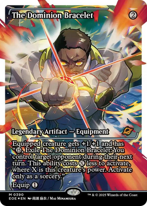 0390 The Dominion Bracelet (Showcase) (Fracture Foil) M Edge of Eternities