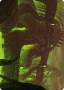 0058 The Dross Pits Art Card S Art Series: Phyrexia: All Will Be One
