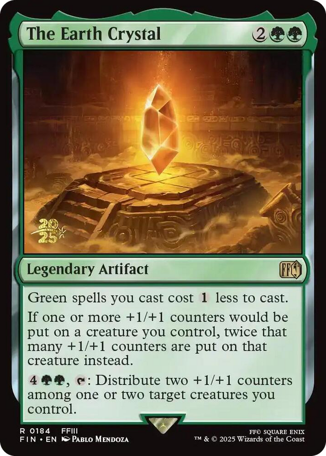 0184 The Earth Crystal R Prerelease Cards