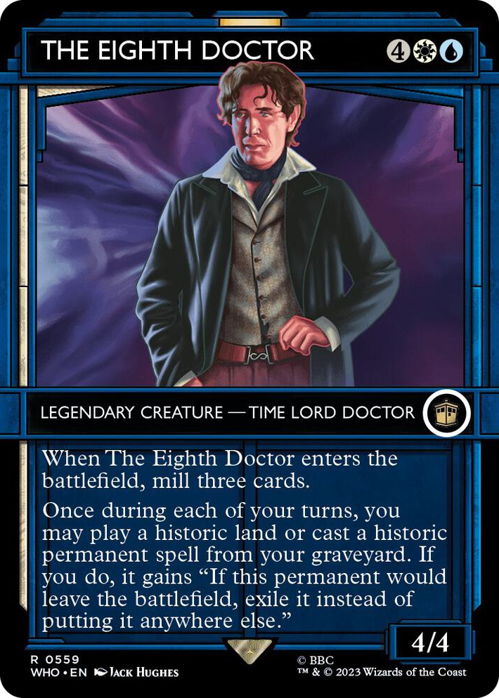 0559 The Eighth Doctor (Showcase) R Universes Beyond: Doctor Who