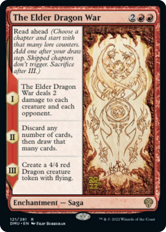 The Elder Dragon War #121 R - Prerelease Cards Pokemon card