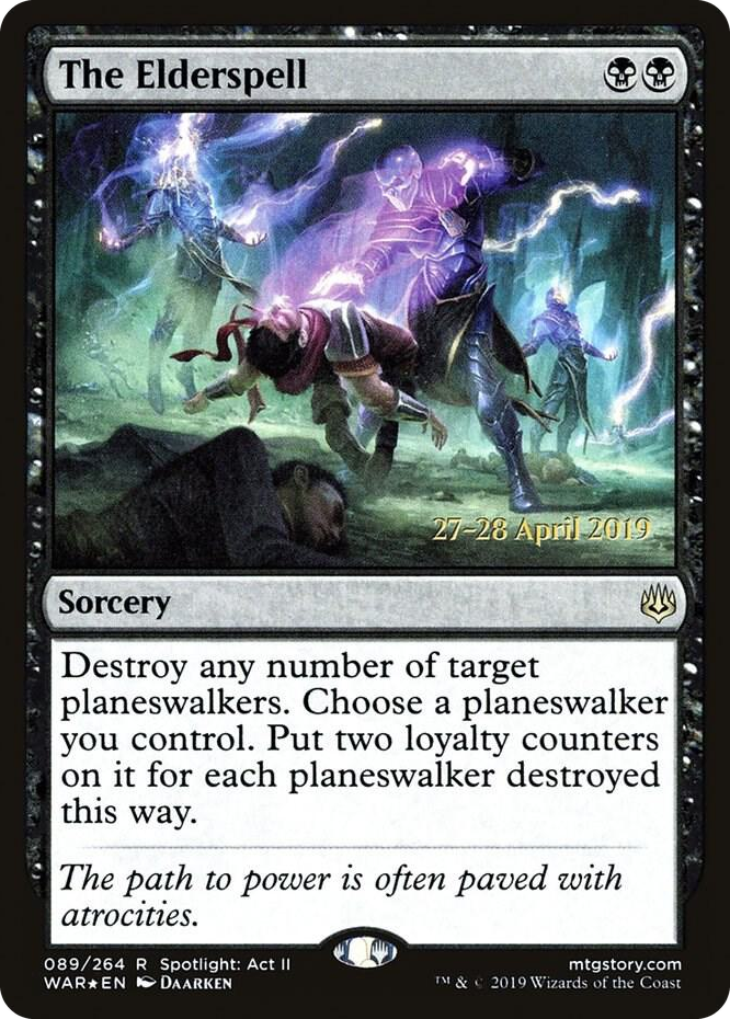 0089 The Elderspell R Prerelease Cards