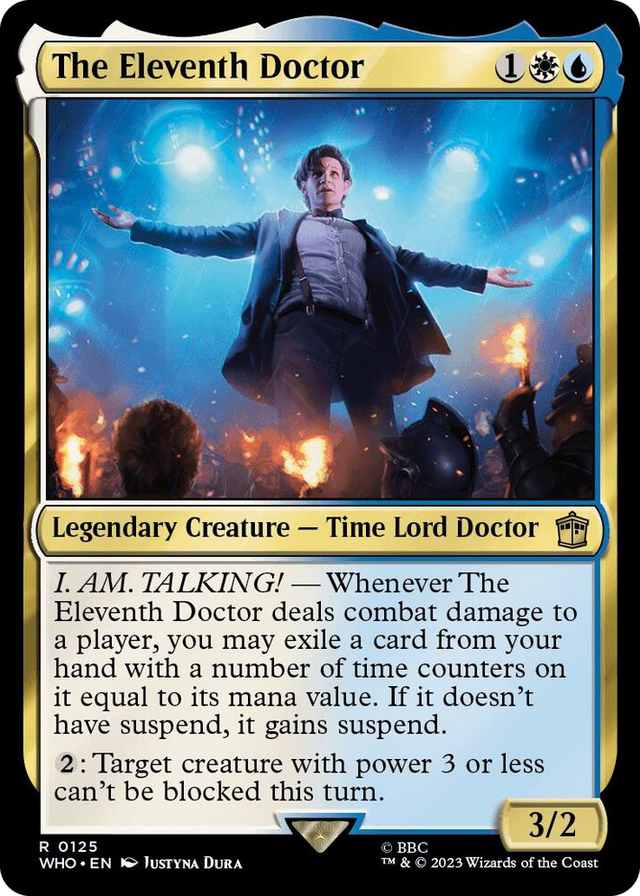 0125 The Eleventh Doctor R Universes Beyond: Doctor Who