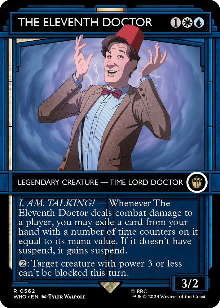 0562 The Eleventh Doctor (Showcase) R Universes Beyond: Doctor Who