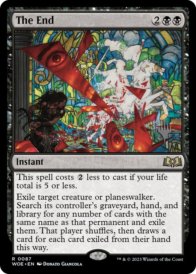 0087 The End R Promo Pack: Wilds of Eldraine