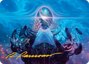 0028 The Endstone Art Card (Gold-Stamped Signature) S Art Series: Edge of Eternities