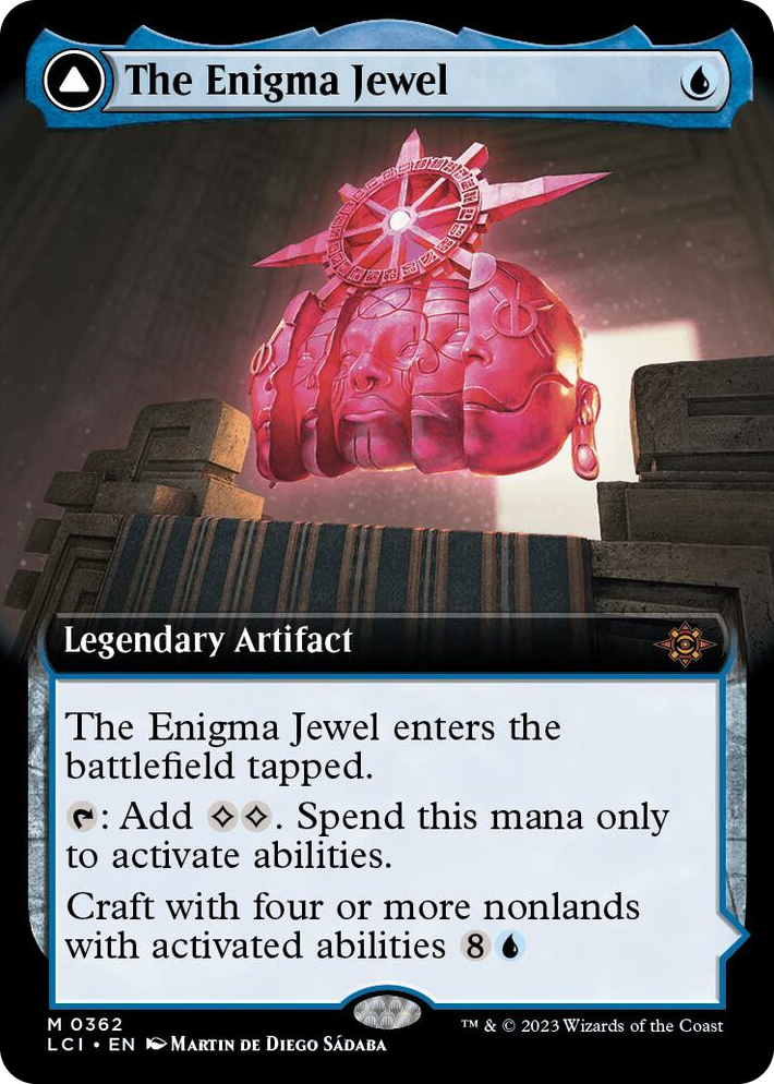0362 The Enigma Jewel (Extended Art) M The Lost Caverns of Ixalan