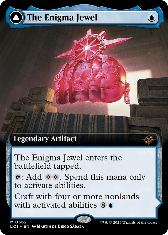 0362 The Enigma Jewel (Extended Art) M The Lost Caverns of Ixalan