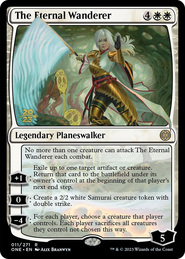 0011 The Eternal Wanderer R Prerelease Cards