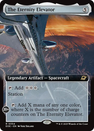 0354 The Eternity Elevator (Extended Art) R Edge of Eternities