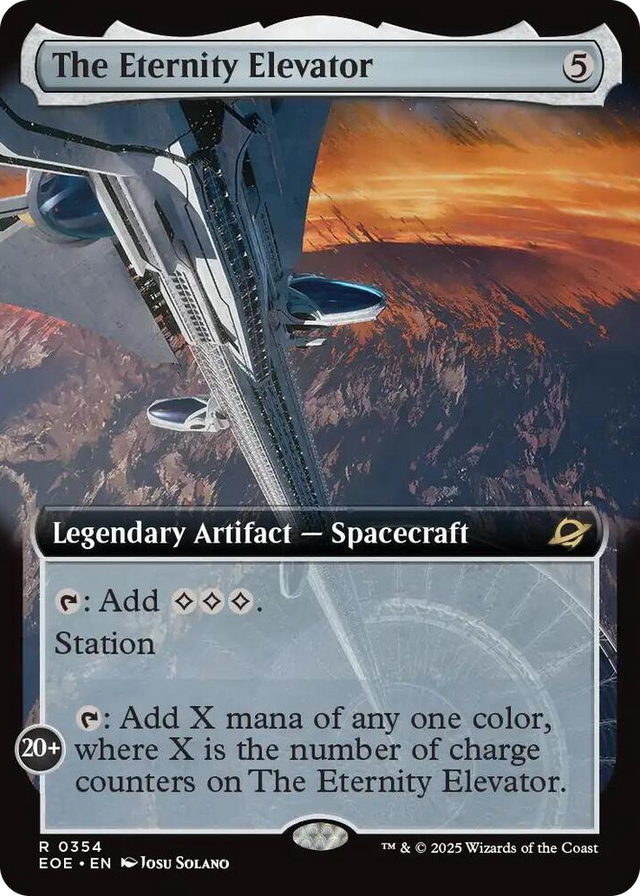 0354 The Eternity Elevator (Extended Art) R Edge of Eternities