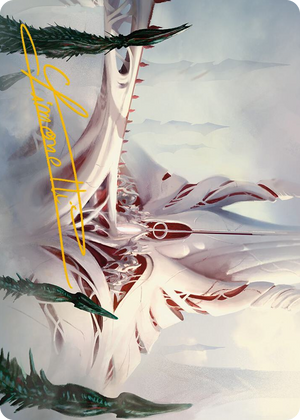 0059 The Fair Basilica Art Card (Gold-Stamped Signature) S Art Series: Phyrexia: All Will Be One
