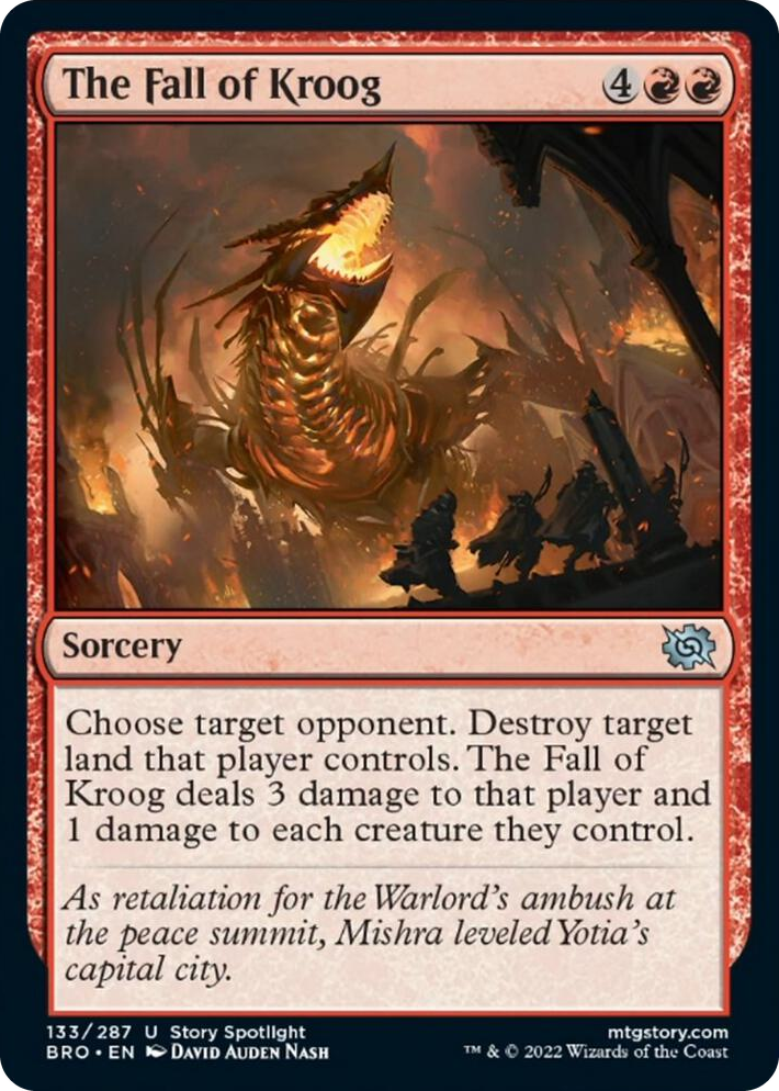 0133 The Fall of Kroog U The Brothers' War