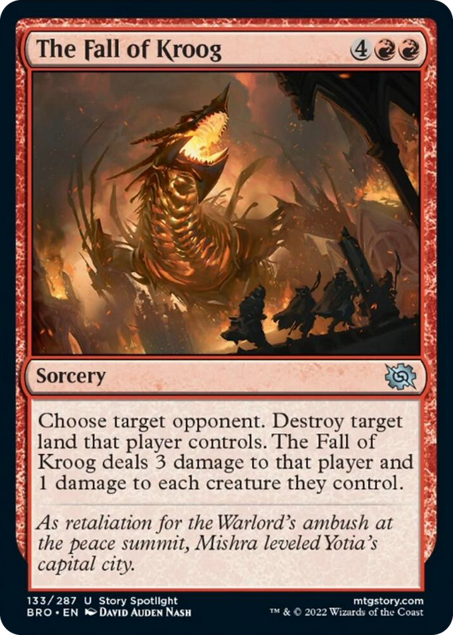 0133 The Fall of Kroog U The Brothers' War