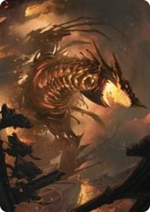 0020 The Fall of Kroog Art Card S Art Series: The Brothers' War