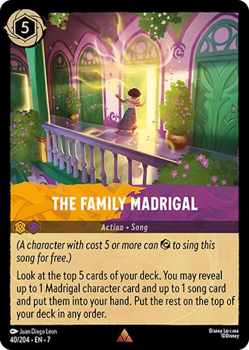 0040 The Family Madrigal Rare Archazia's Island