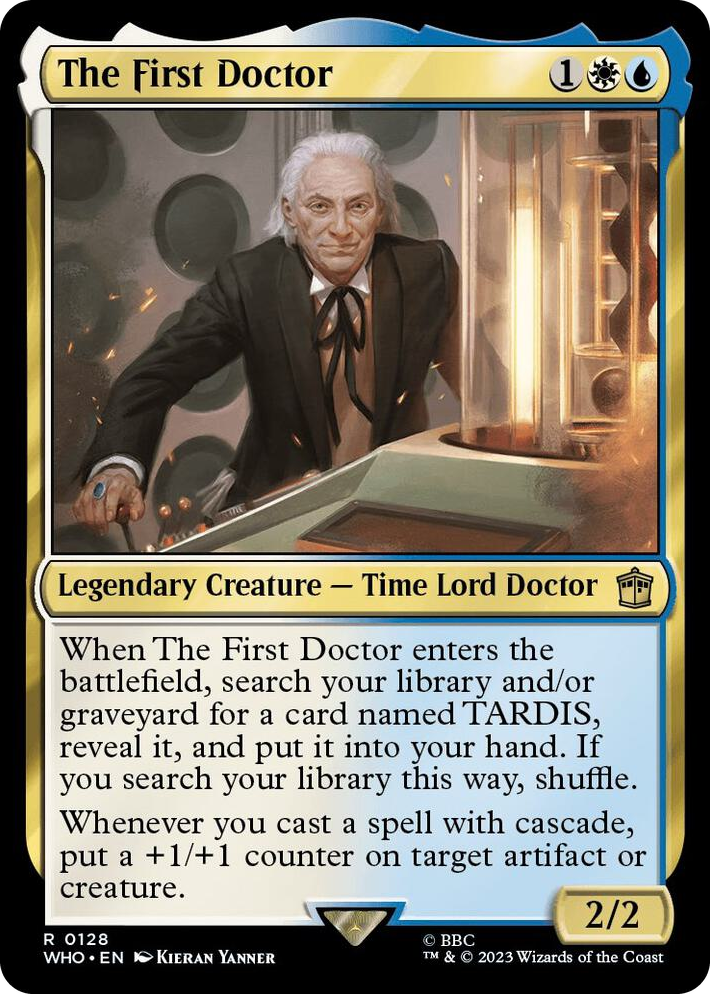 0128 The First Doctor R Universes Beyond: Doctor Who