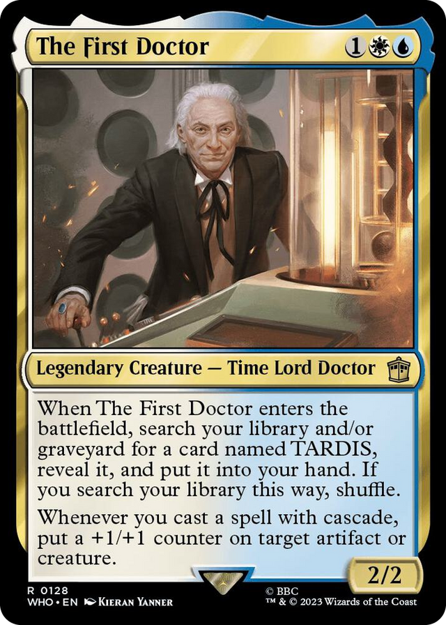 0128 The First Doctor R Universes Beyond: Doctor Who