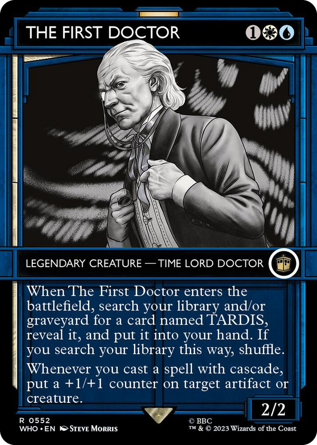 0552 The First Doctor (Showcase) R Universes Beyond: Doctor Who