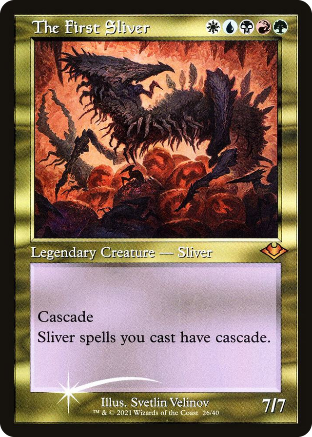 0026 The First Sliver (Retro Frame) M Modern Horizons