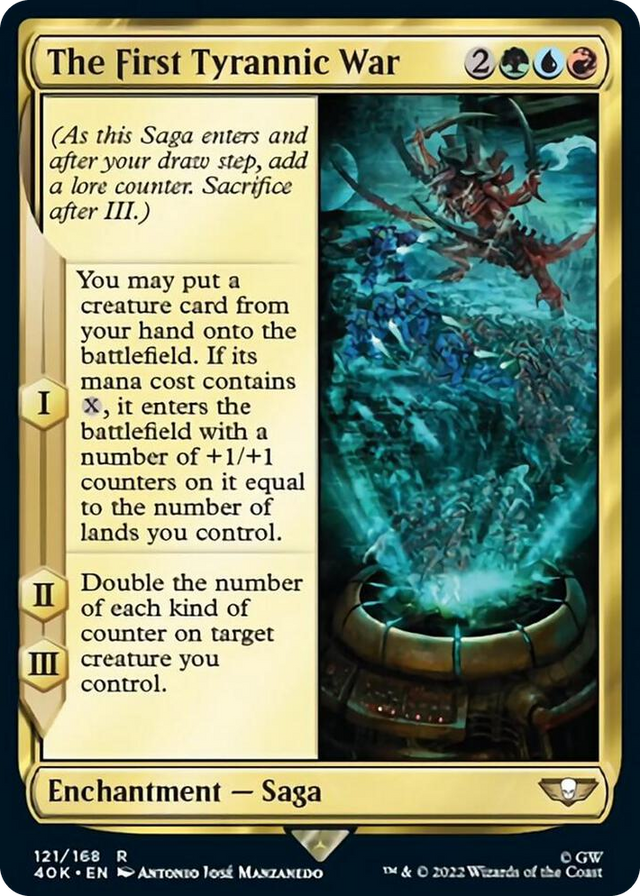 0121 The First Tyrannic War R Universes Beyond: Warhammer 40,000